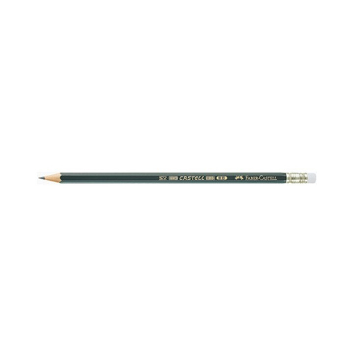 Faber-Castell Bleistift CASTELL 9000 119200 HB dunkelgrün