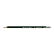 Faber-Castell Bleistift CASTELL 9000 119201 B dunkelgrün