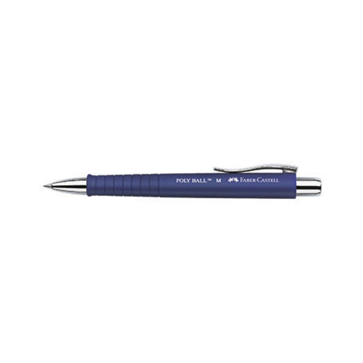 Faber-Castell Kugelschreiber POLY BALL 241151 M Mine bl Schaft bl