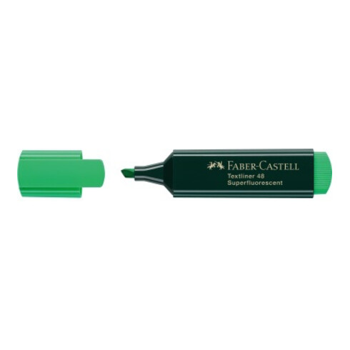 Faber-Castell Textmarker TEXTLINER 48 154863 grün