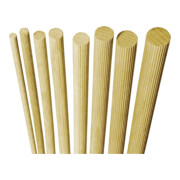 facett Tige cannelée en hêtre Longueur 1,00 m Ø 18 mm