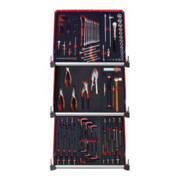 Facom 115-teiliger Werkzeugsatz (CMM.115BNL) in 9 Schaumstoffmodulen 