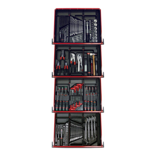 Facom 12 moduli in plastica - 150 utensili