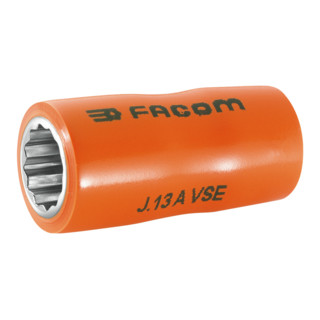 Facom 3/8" Steeksleutel 1000V VSE 12 mm