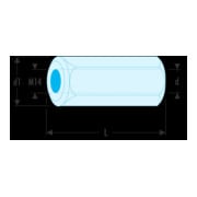 Facom Adaptateur pour inserts filetés 1/2-20UNF-3