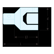Facom Adapter 1" naar 3/4-3