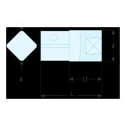Facom Adattatore 3/8" a 1/2"-3