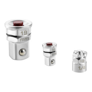 Facom Adattatore per chiavi 467 Set, 3 pz