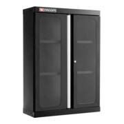 Facom Armadietto modulare JLS3 con 2 porte in vetro nero-1
