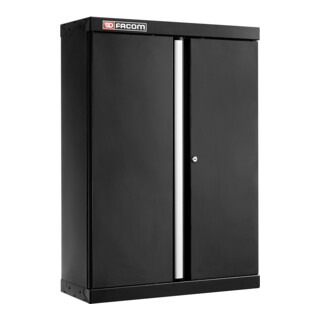 Facom Armoire à casiers JLS3 + 2 portes pleines noir