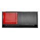 Facom Armoire à compartiments JLS3 3 sections + volet roulant rouge-1