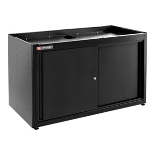 Facom Armoire basse double JLS3 2 portes noir