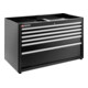 Facom Armoire double JLS3 6 tiroirs noir-1