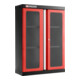 Facom Armoire modulaire JLS3 avec 2 portes vitrées rouge-1
