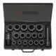 Facom assortiment 3/4" IMPACT - aandrijfelementen, zeskantige dopsleutels metalen koffer, 18-delig-1