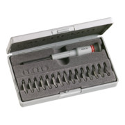 Facom assortiment MICRO-TECH® - bits serie 0, bithouder plastic doos, 16-delig