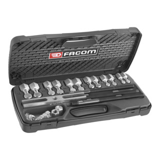 Facom Assortimento "Meccanica" - estrattore, inserti divaricatori, 26pz.