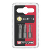 Facom Bits Serie 1 High Perf - PH, 3-tlg