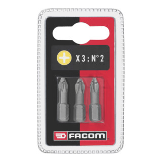 Facom Bits Serie 1 High Perf - PH2, 3-dlg