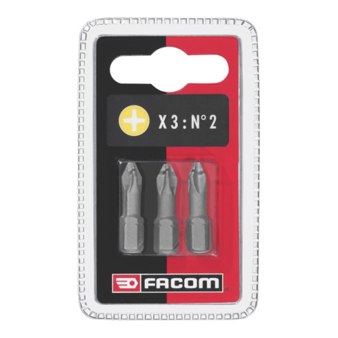 Facom Bits Serie 1 High Perf - PH2, 3-tlg