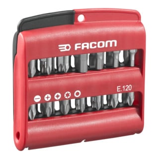 Facom Boîte de 28 embouts Série 1 avec porte-embouts