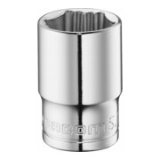 Facom Bussola a innesto 1/2" 6 lati, 17 mm OGV-1