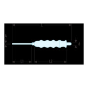 Facom Cacciaspine con impugnatura, 10mm-3