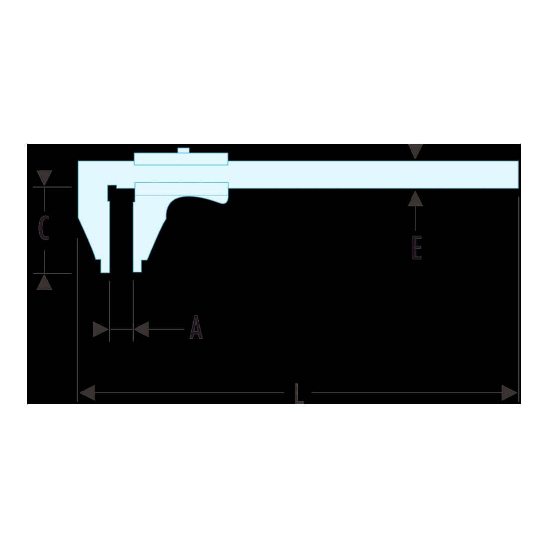 Facom Calibro universale Classe 0 0-200 mm