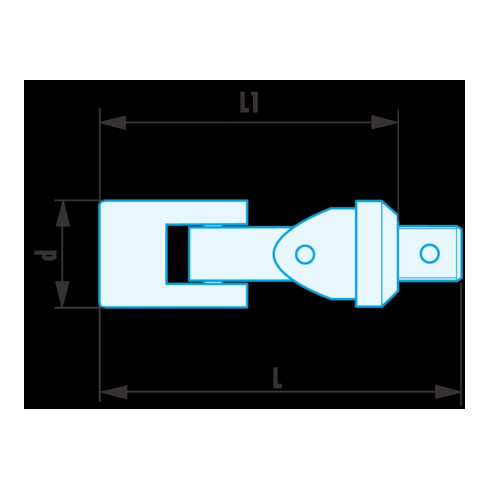 Facom Cardan antidéflagrant 1