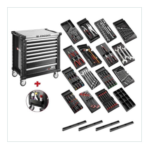Facom Carrello da officina JET.8NM4A con 16 moduli