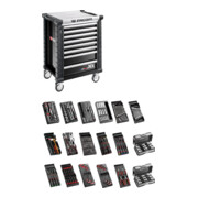 Facom Carrello da officina JET.9GM3 con 18 moduli nero-1