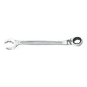 Facom Chiave a forchetta / chiave ad anello a cricchetto reversibile con angolo di 15°, l=19mm-1