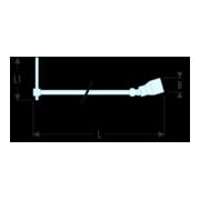 Facom Chiave articolata a T 13 mm-3