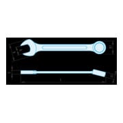 Facom Chiave combinata, antiscintilla, 1/2"-3