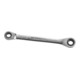 Facom Chiave poligonale a cricchetto, dritta 3/8x7/16"-1
