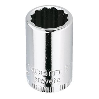 Facom Clé à douille 1/4" 12 pans fine 1/4