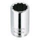 Facom Clé à douille 1/4" 12 pans fine 3/8-1