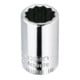 Facom Clé à douille 1/4" 12 pans fine 7/32-1