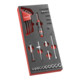 Facom Clé à douille modulaire 1/4" R.161B 46 pcs-1