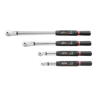 Facom Clé dynamométrique électronique avec indicateur de couple et clé à cliquet amovible S.382V 17 - 340 Nm