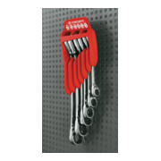 Facom Clés à cliquet coudées, 6 pcs