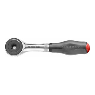 Facom Cliquet à bascule 1/4 pouce avec prise pour embouts