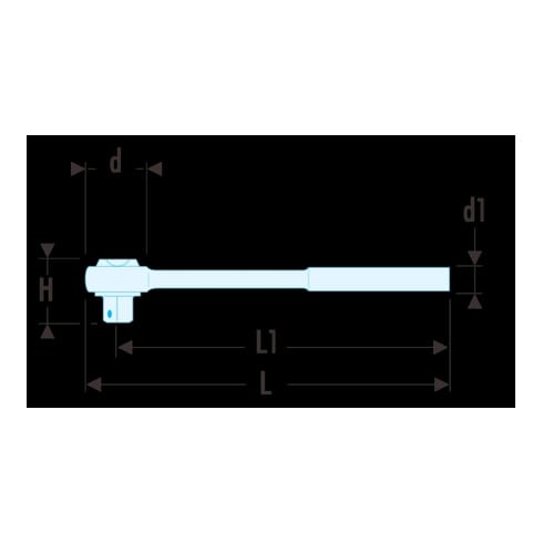 Facom Cliquet à inversion 1/2" étanche à la poussière - SLS