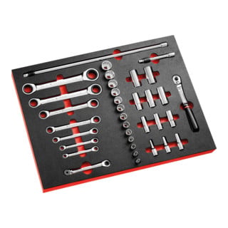 Facom Cliquet mousse 3/8" mod., poignée rivetée, pouce