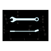 Facom Combinatiesleutel 40 extra lang 33 mm-3