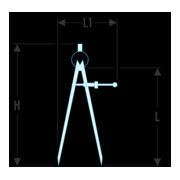Facom Compas pointe sèche-3