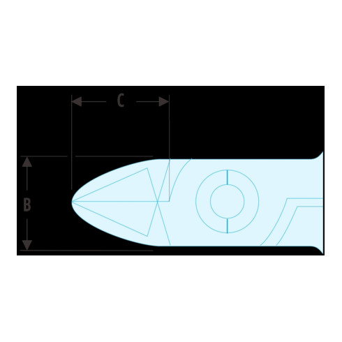 Facom Coupe-câbles ESD axial