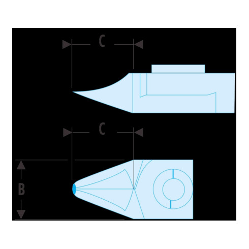 Facom Coupe-câbles Micro-Tech affleurant