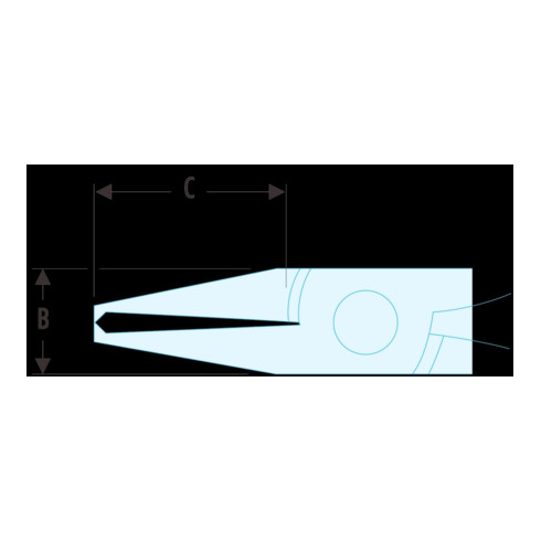 Facom Coupe-câbles Micro-Tech affleurant