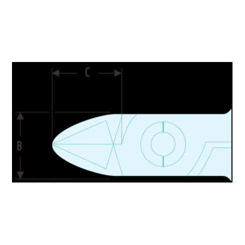 Facom Coupe-câbles Micro-Tech axial